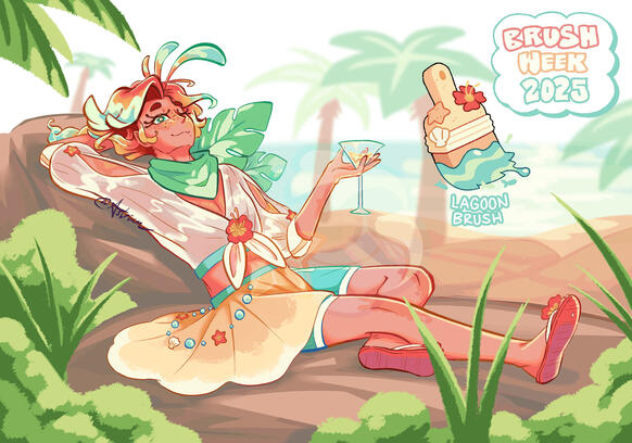 Day 6: Lagoon Brush
