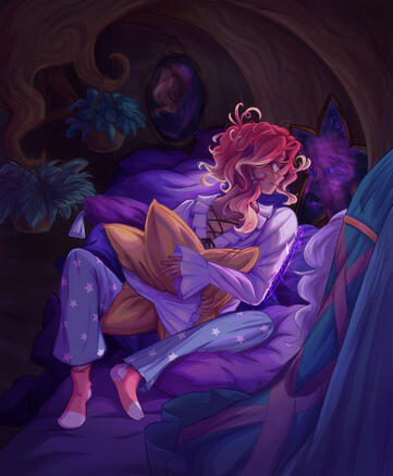 painted scene